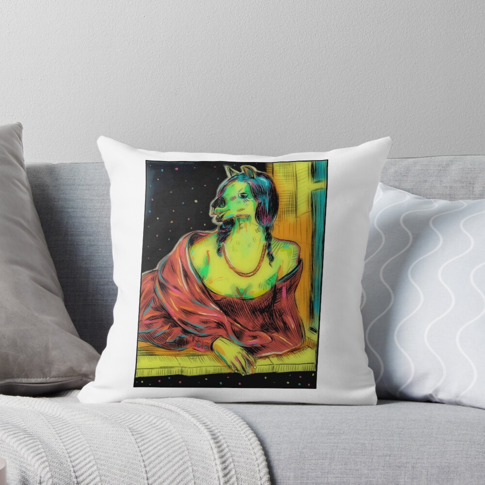 Item preview, Throw Pillow designed and sold by Pyroant.
