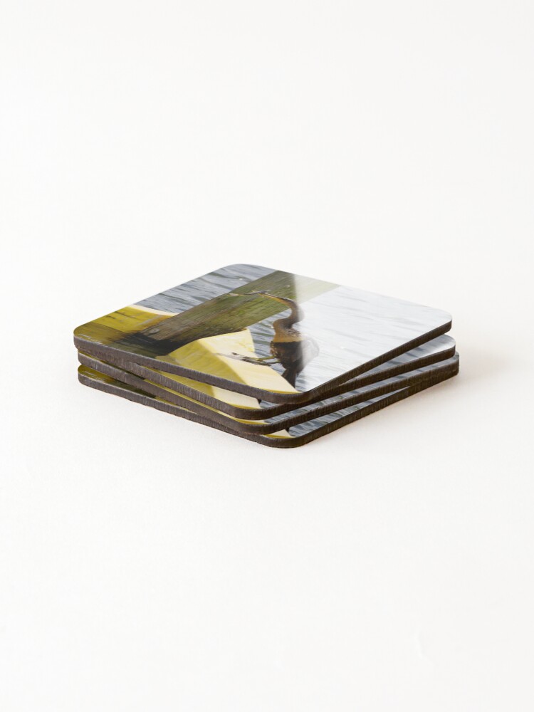 Thumbnail 4 of 5, Coasters (Set of 4), Good Catch designed and sold by InhumanImaging.