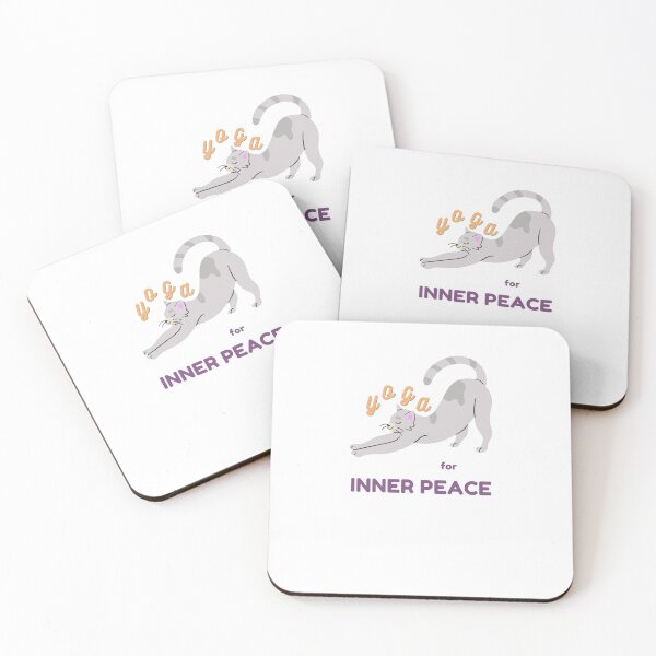 Item preview, Yoga for Inner Peace - Cat Yoga designed and sold by Kokumber Creations.