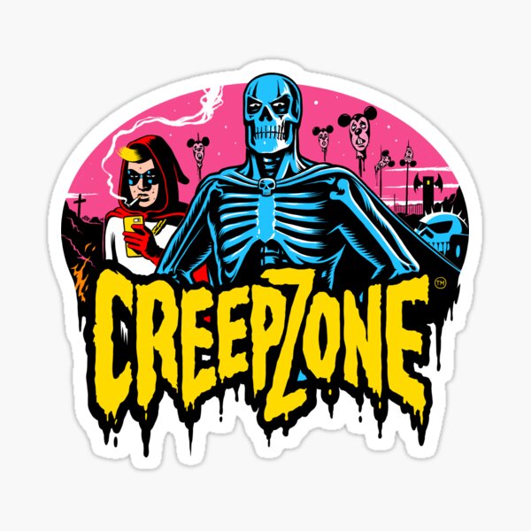 Creepzone Sticker