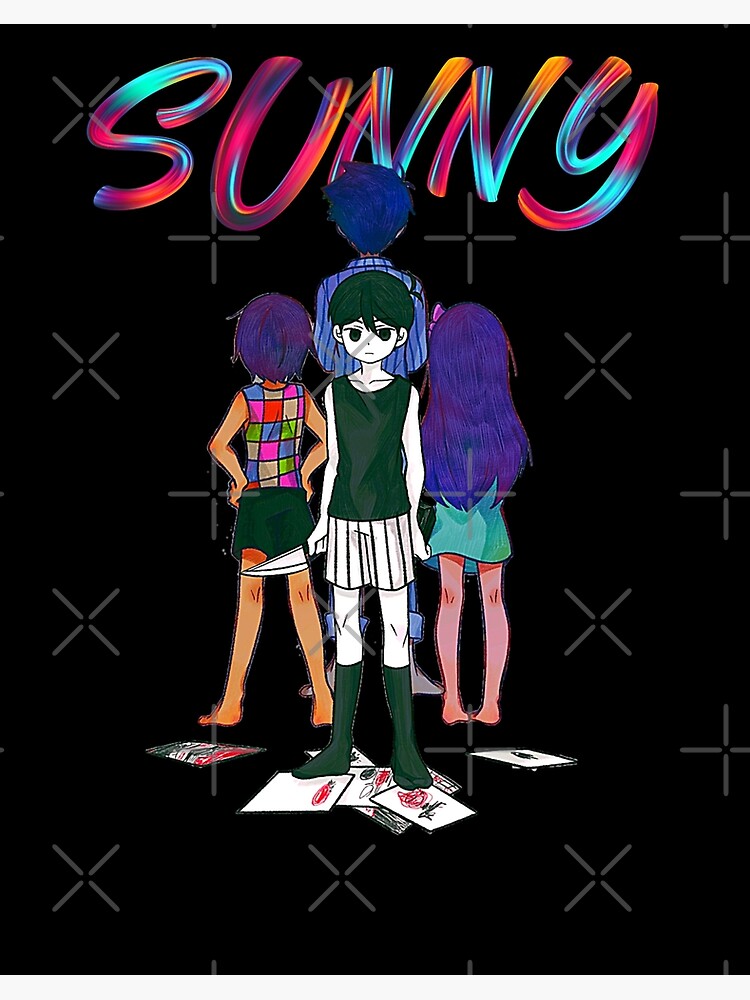 Omori Sunny, mari and something | Art Board Print