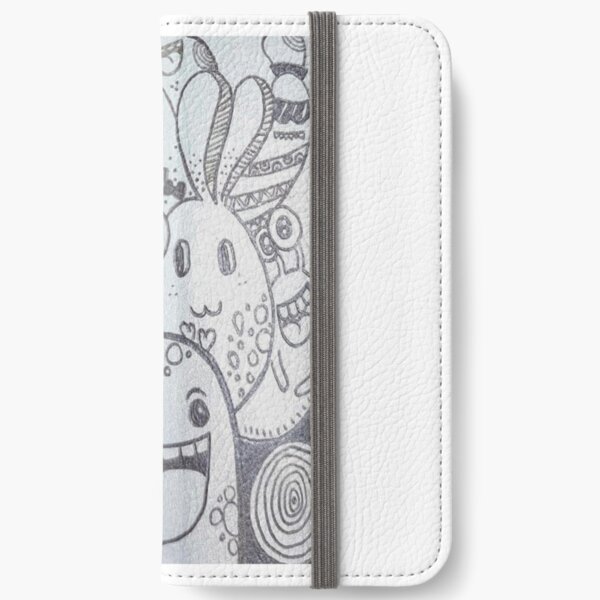 pencil art iPhone Wallet