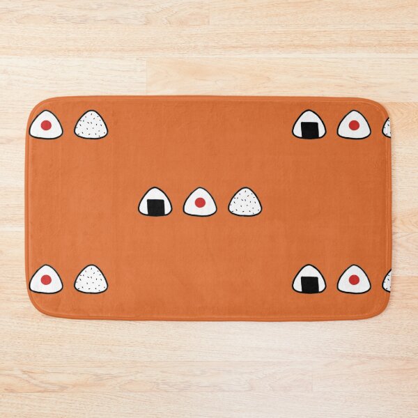 Item preview, Onigiri Rice Ball, orange  designed and sold by SoundWeave.