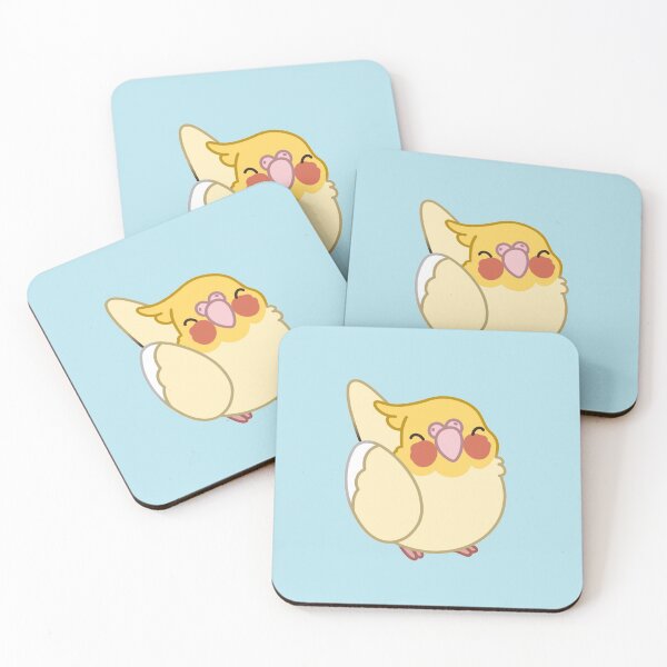 Item preview, Lutino Cockatiel Borb designed and sold by catyart.