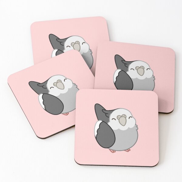Item preview, Grey Cockatiel Borb designed and sold by catyart.