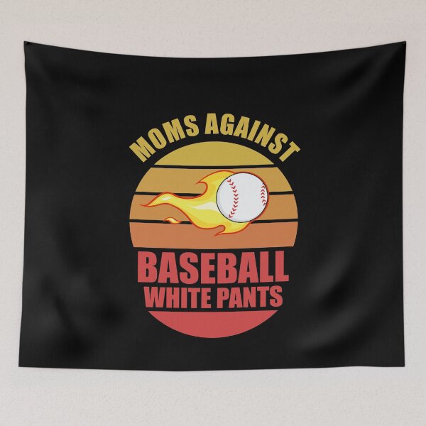 Item preview, Moms Against White Baseball Pants designed and sold by Avishy.