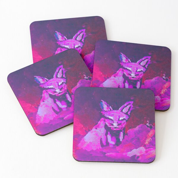 Item preview, Purple Night Fox designed and sold by MoArtsy.