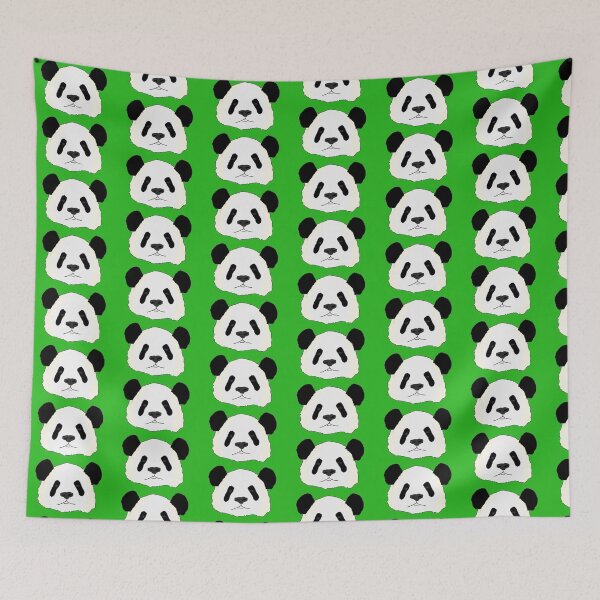 Item preview, Panda Bear Grid Print designed and sold by RevolutionInPaint.