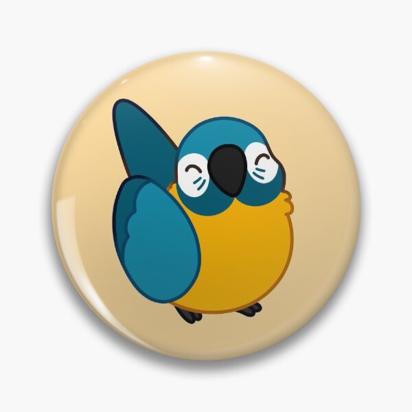 Item preview, Blue Throated Macaw Borb designed and sold by catyart.