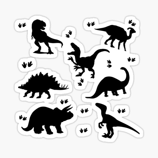 Pegatinas de dinosaurios 1  Katakrak - Liburu-denda, Kafetegia,  Argitaletxea, Kooperatiba