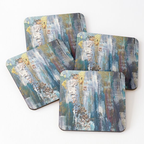 Item preview, Abstract textured art original painting designed and sold by Almost Never.