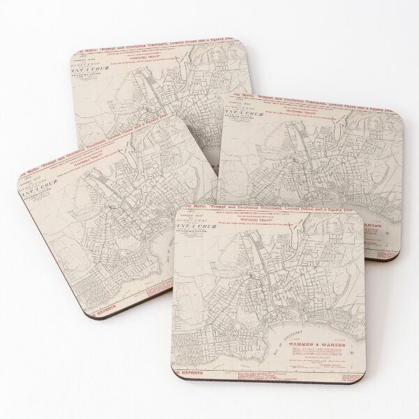 Item preview, Old Santa Cruz CA Map (1909) Vintage Surf City California Atlas designed and sold by BravuraMedia.