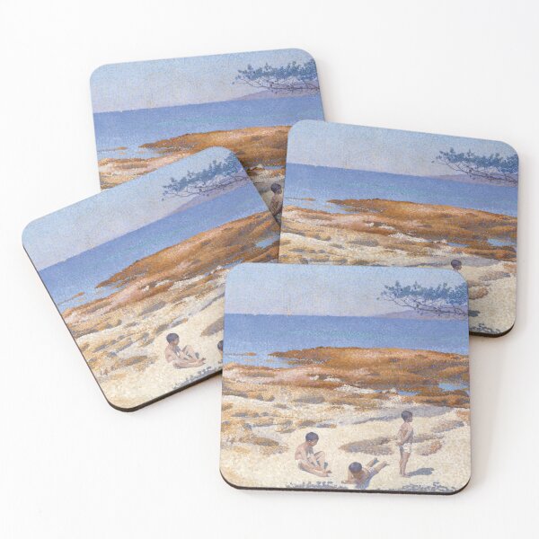 Item preview, Beach at Cabasson (1891–1892) by Henri-Edmond Cross designed and sold by chillchar1234.