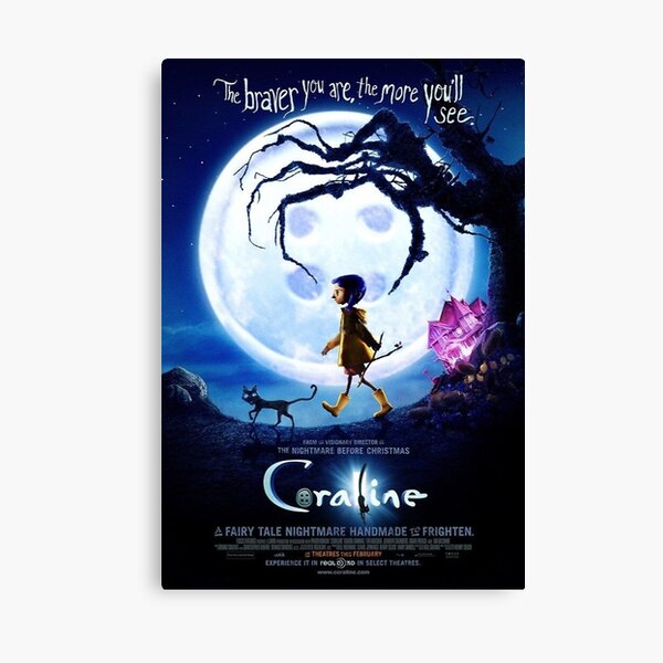 Coraline Poster Canvas Print