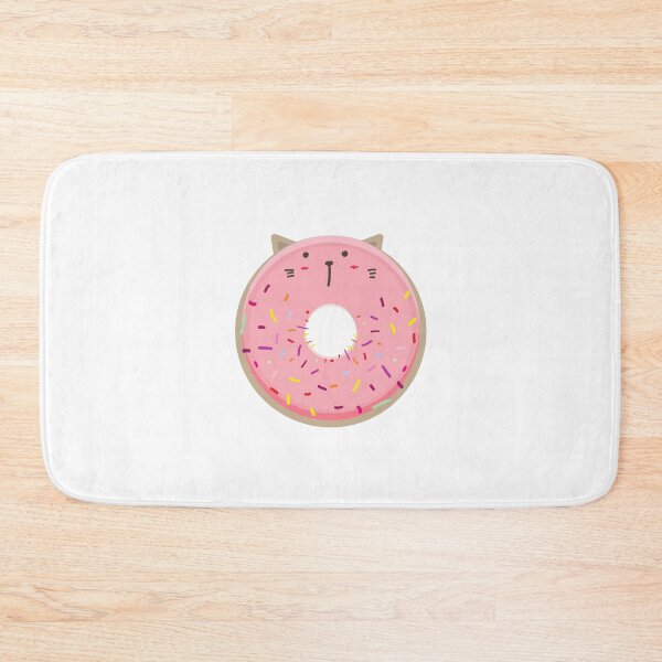 Item preview, Cute Donut Cat (Pink) designed and sold by sanashibata.