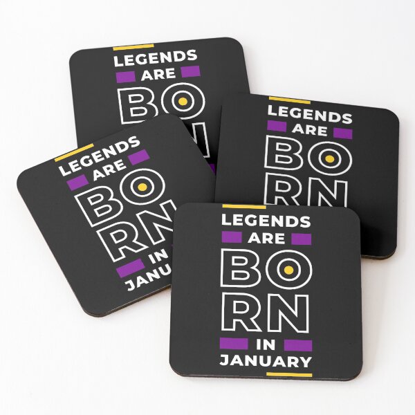 Item preview, Legends are born in January designed and sold by blancheart1.