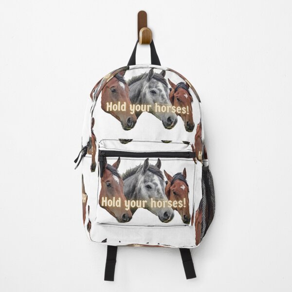 Item preview, Hold your horses! designed and sold by Kid Wits Ink  "Wise enough to leave a lasting impression!".