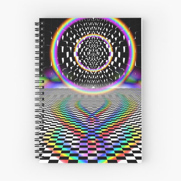 Item preview, Optical Art Rainbow 3 designed and sold by Discordant Dreams Art.