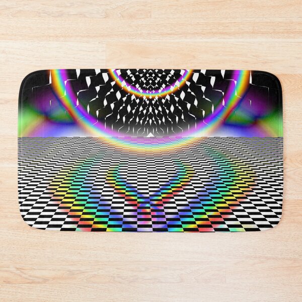 Item preview, Optical Art Rainbow 3 designed and sold by Discordant Dreams Art.