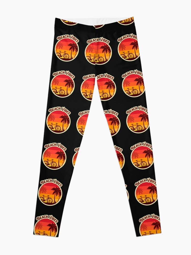 Discover Whats Up Beaches And Beach Vibes Leggings