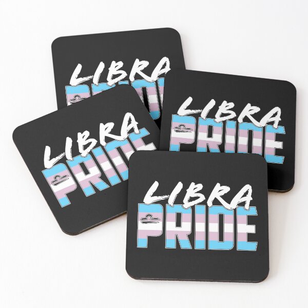 Artikelvorschau, Waage Transgender Pride Flag Sternzeichen entworfen und verkauft von Patrick Hiller.