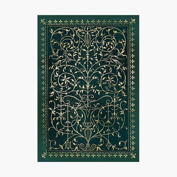 Altes magisches Ornament Fotodruck