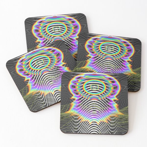 Artikelvorschau, Optische Kunst Regenbogen 4 entworfen und verkauft von Discordant Dreams Art.