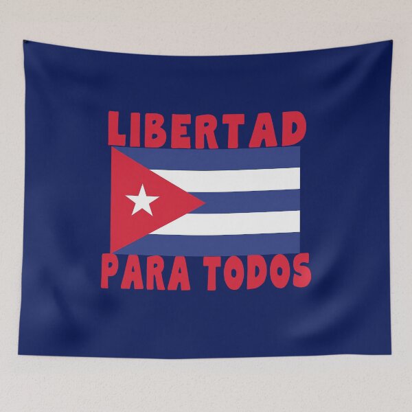 Artikelvorschau, KUBA Libertad Para Todos con Cuba Bandera entworfen und verkauft von LoveAndDefiance.