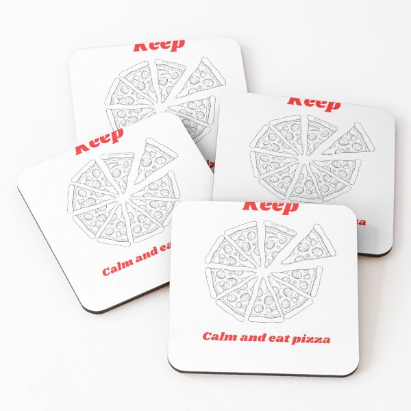 Item preview, Keep calm and eat pizza designed and sold by EagleArtist12.
