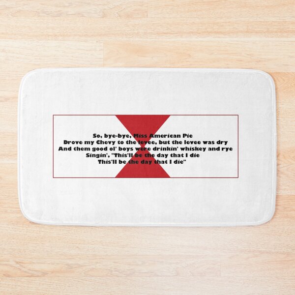 Item preview, Bye bye miss American pie designed and sold by TheDevilsArt.