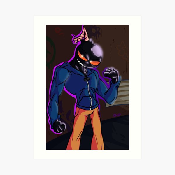 Whitty v1 Art Print