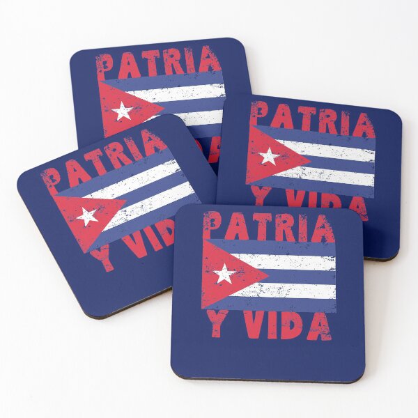 Artikelvorschau, KUBA Patria Y Vida con Cuba Bandera Distressed entworfen und verkauft von LoveAndDefiance.