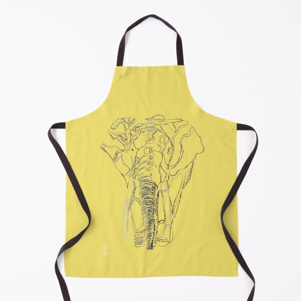 Item preview, Elephant, feather pencil, digital artwork designed and sold by Univ21.
