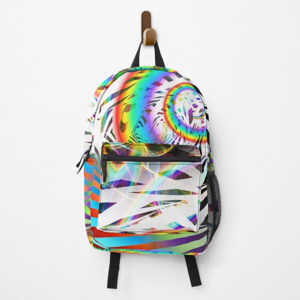 Item preview, Optical Art Rainbow 6 (póster psicodélico) designed and sold by Discordant Dreams Art.