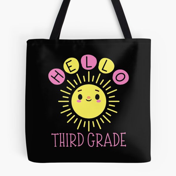 Item preview, Hello Third Grade Back to School Cute Sunshine designed and sold by Krysanthe.