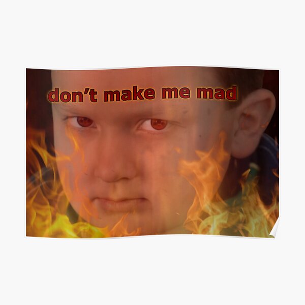 Gibby Enraged Meme  Poster