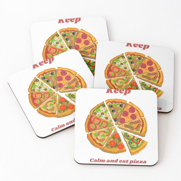 Item preview, Keep calm and eat pizza designed and sold by EagleArtist12.