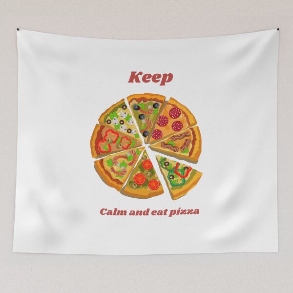 Item preview, Keep calm and eat pizza designed and sold by EagleArtist12.