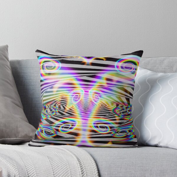 Artikelvorschau, Optical Art Rainbow 7 (psychedelisches Poster) entworfen und verkauft von Discordant Dreams Art.