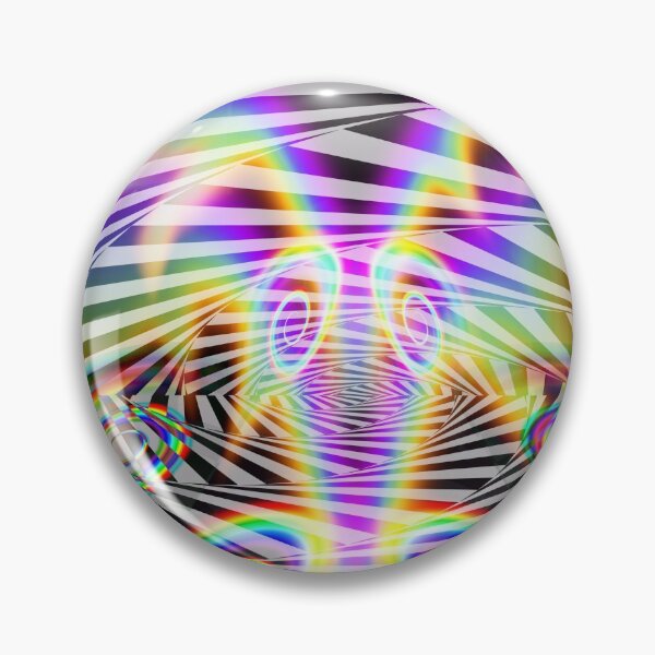 Artikelvorschau, Optical Art Rainbow 7 (psychedelisches Poster) entworfen und verkauft von Discordant Dreams Art.