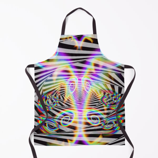 Item preview, Optical Art Rainbow 7 (póster psicodélico) designed and sold by Discordant Dreams Art.
