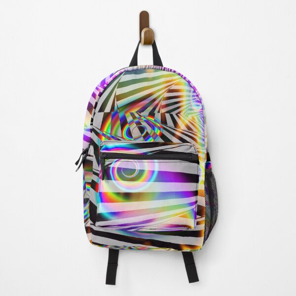 Item preview, Optical Art Rainbow 7 (póster psicodélico) designed and sold by Discordant Dreams Art.