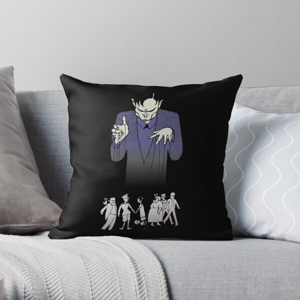 puppeteer, theater, opera, manipulator, wirepuller, posters, sticker shop, t-shirt shop Throw Pillow