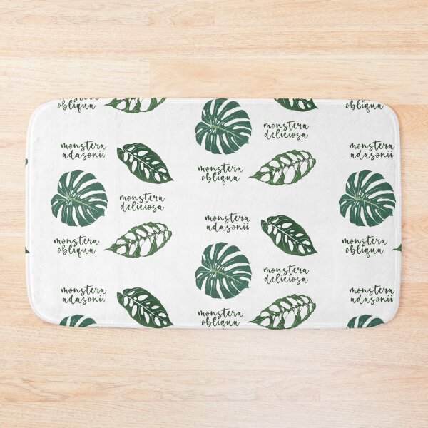 Item preview, Species of Monstera; Adasonii, Obliqua, Deliciosa designed and sold by traveltheory.