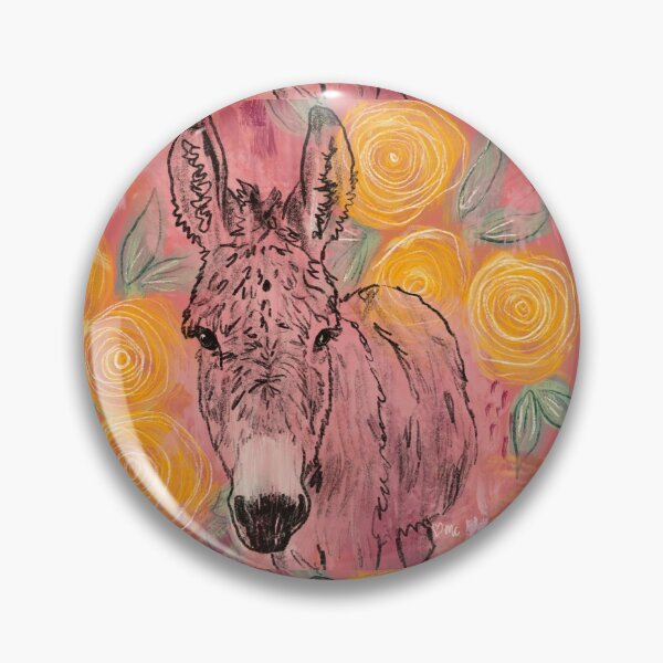 Item preview, Floral donkey designed and sold by mackycross.