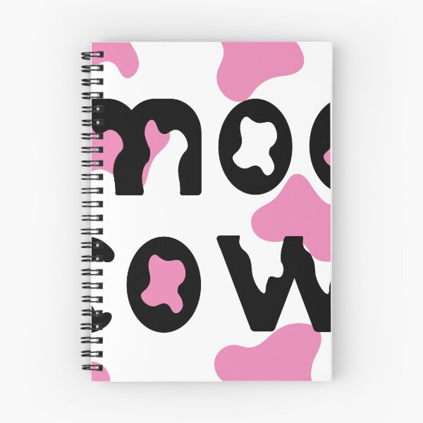 Item preview, Moo Cow print and font designed and sold by malmavdesigns.