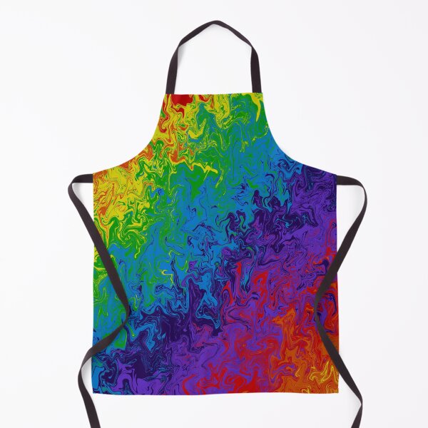 Item preview, Rainbow abstract- colourful designed and sold by Ellesinspired.