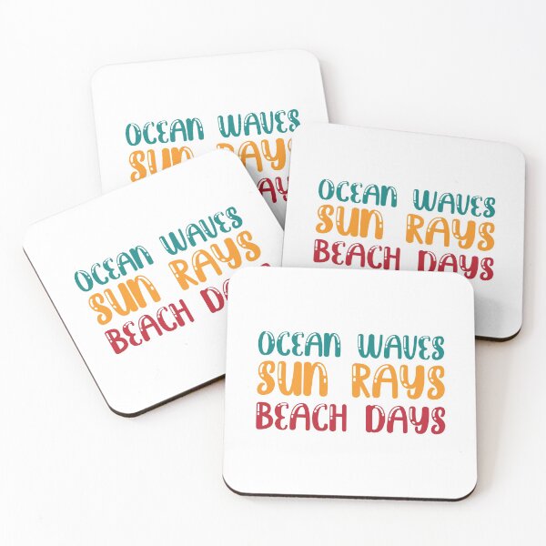 Item preview, Ocean Waves Sun Rays Beach Days designed and sold by PRANEETHDIGIART.
