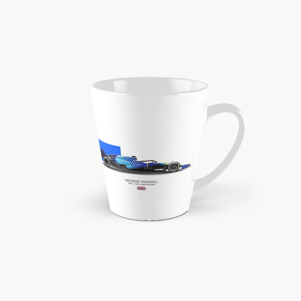 vintage retro stained mug oil can Racing Mug Williams F1 Formula One 