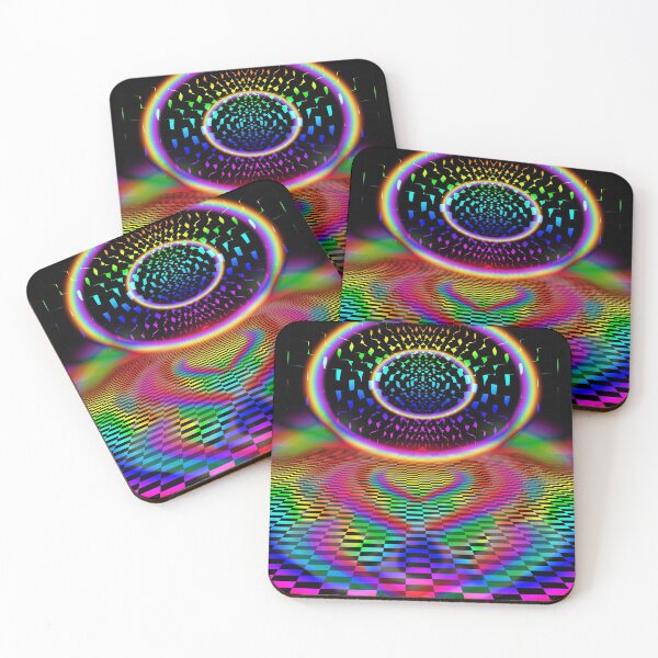 Item preview, Optical Art Rainbow 3 (Gradient) designed and sold by Discordant Dreams Art.